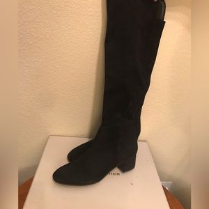 Black Suede Marc Fisher Boots